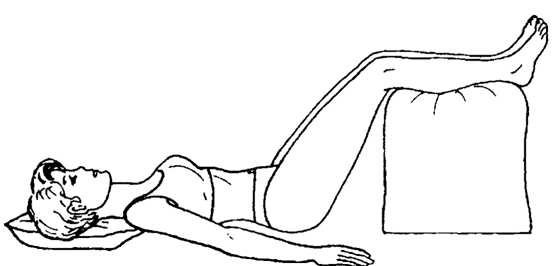 Tolle Pose zur Linderung von Schmerzen im unteren Rücken